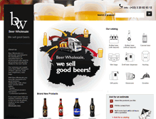 Tablet Screenshot of beer-wholesale.com